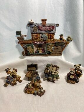 Boyds Bears & Friends Noah’s Ark Collection Set of 6 Rare Vintage